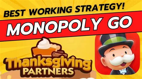 monopoly go thanksgiving partner event|thanksgiving partner event 2023.